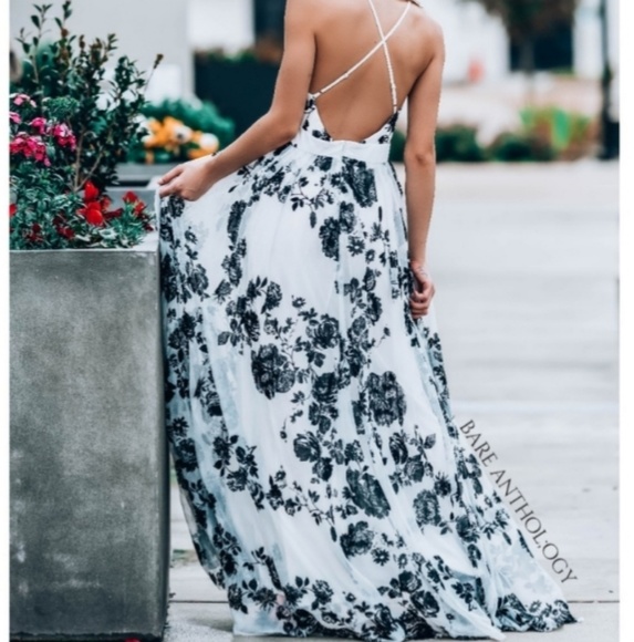 🖤🖤 Tulle Velvet Maxi - Picture 2 of 6